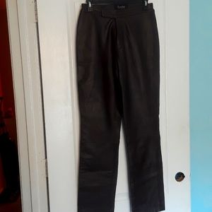 Excelled Collection Pants Size 6 Brown Lined 100%